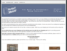 Tablet Screenshot of budgetshield.com